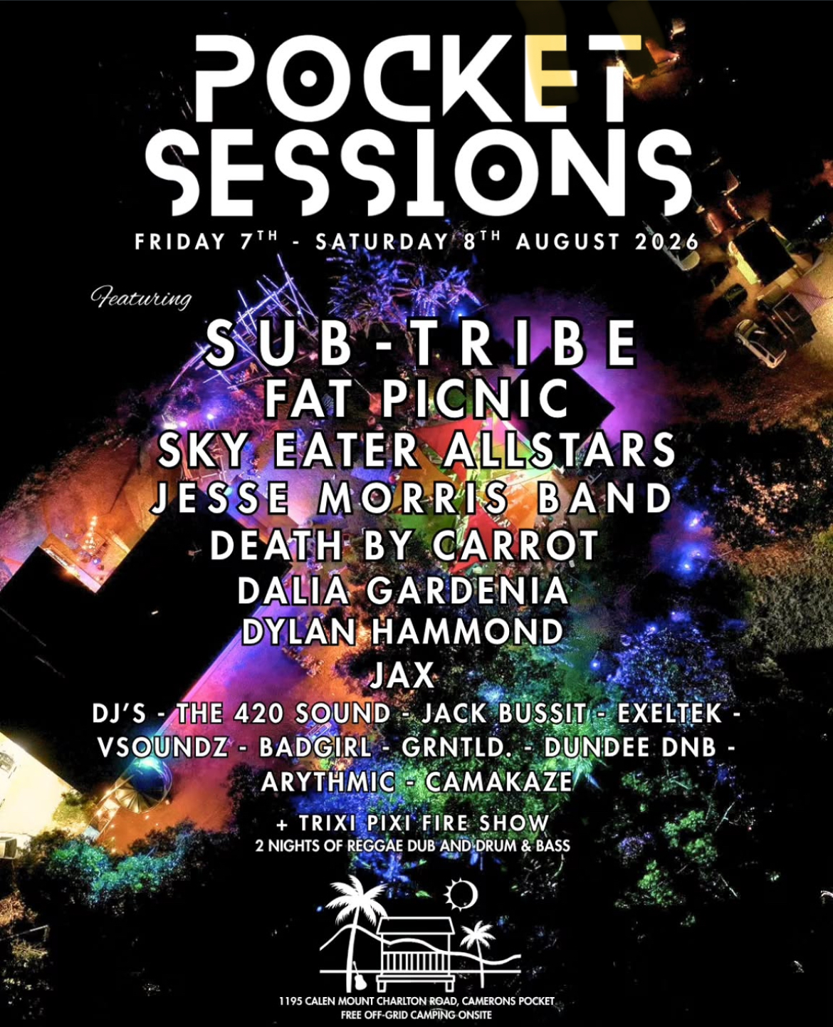 Pocket Sessions 2026 — Pocket Sessions, Mount Charlton, QLD